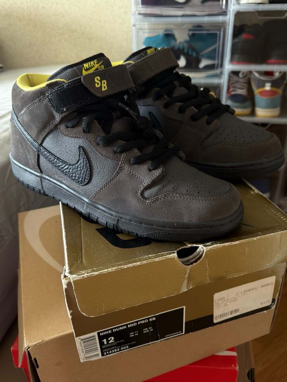 Size 12 Nike SB Dunk mid Batman Deadstock rare grail og all